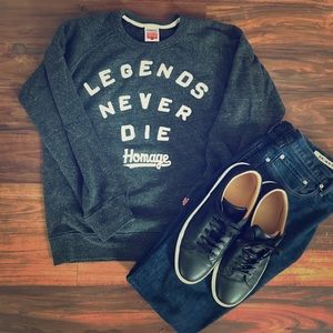 Sandlot inspired "Legends Never Die" sweatshirt